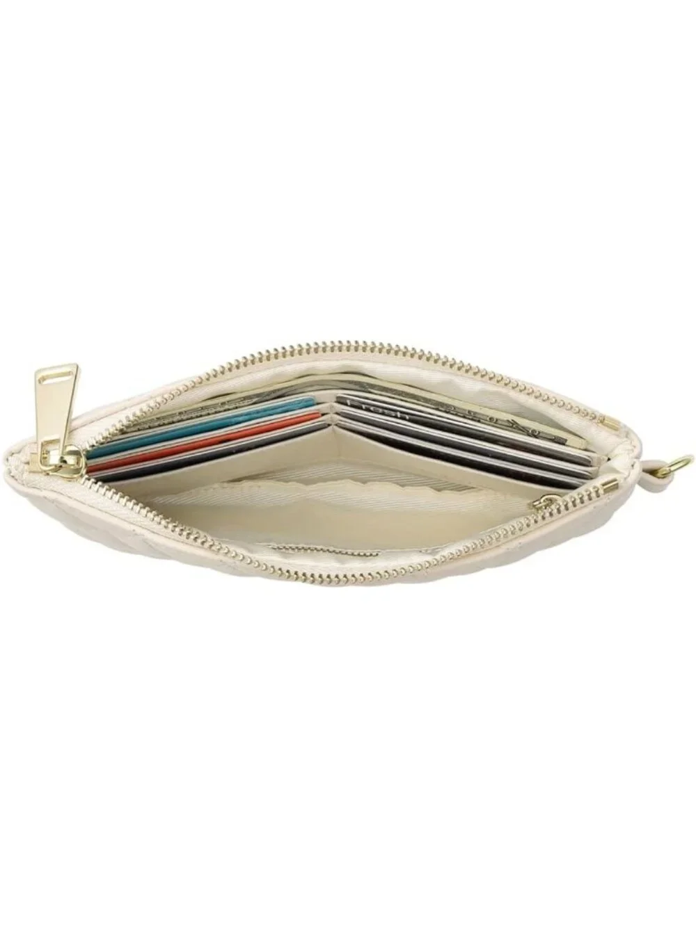 Genuine Leather Wristlet Clutch Bag with Card Slots & Phone Holder for Men